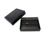 Billetera-Tommy-Hilfiger-LUJO-Cuero-Genuino-Billetera--Negro