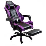 Silla-Gamer-Ergonomica-Dreizt-Shine-Series-Purpura-con-Posapies-Reclinable