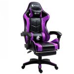 Silla-Gamer-Ergonomica-Dreizt-Shine-Series-Purpura-con-Posapies-Reclinable