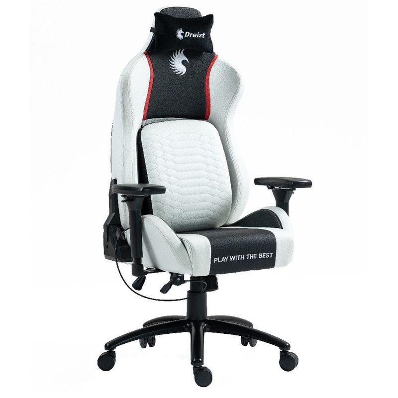 Silla-Gamer-Dreizt-Titan-Series-Blanca--Premium-Almohadilla-Inteligente-Reclinable-Gas-Lift-Clase-5