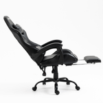 Silla-Gamer-Con-Masajeador-Lumbar-Playpro-X1-Negro-Base-De-Metal