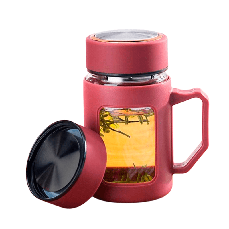 Taza-de-Vidrio-con-Tapa-Rosca-y-Asa-Doble-Capa-500-ml-Rojo
