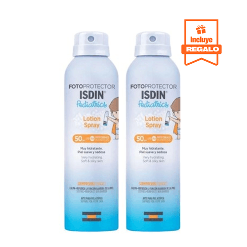 Duo Fotoprotector ISDIN Pediatrics Lotion Spray SPF50+ 250ml