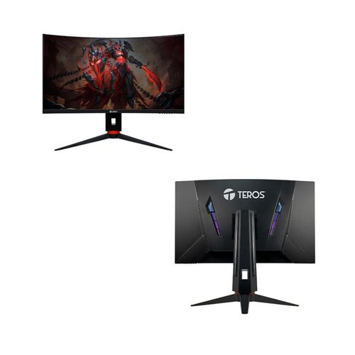 Monitor Teros TE-2765G 27 Pulgadas VA Curvo 165hz 2560x1440 2K HDMI DP