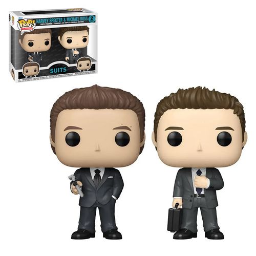Funko Pop Suits - Harvey Specter y Mike Ross