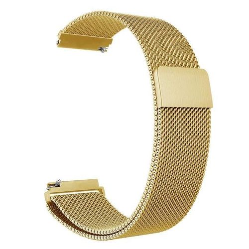 CORREA MILANESE IMANTADA PARA SMARTWATCH 22MM DORADO
