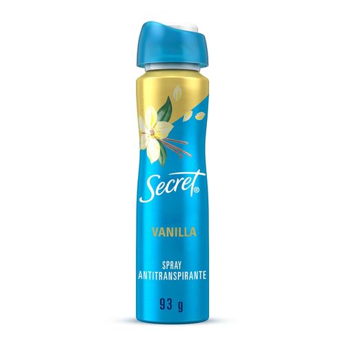 Desodorante en Aerosol SECRET Vainilla Frasco 93g