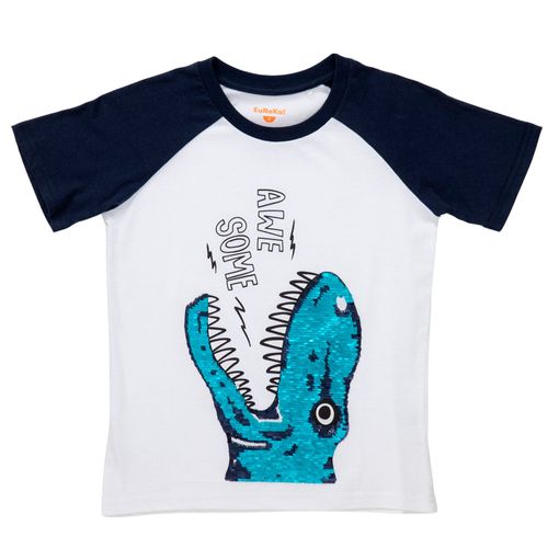 Polos manga corta Algodón Niño EUREKA