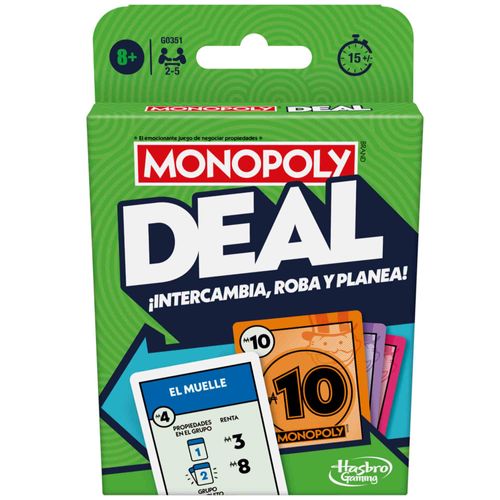 Juego de Mesa MONOPOLY Deal Refresh