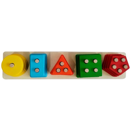 Juego didáctico figura geométrica Jhtoy-722 PLAZA VEA