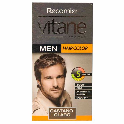 Tinte para Hombre VITANE Castaño Claro Caja 1un