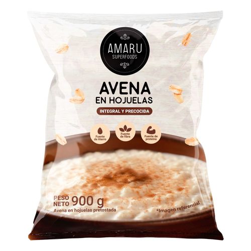 Avena en Hojuelas AMARU Bolsa 900g
