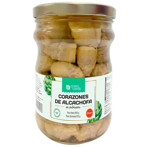 Corazones de Alcachofa CASA VERDE Frasco 950g