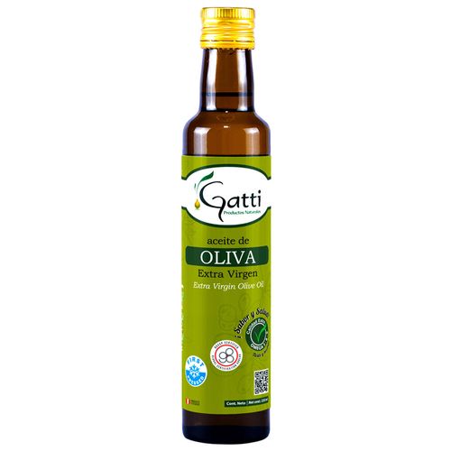 Aceite de Oliva GATTI Extra Virgen Botella 250ml