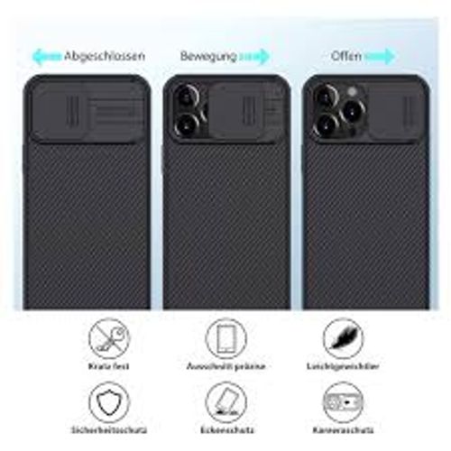 Case Nillkin Camshield Pro para IPHONE 16 PRO MAX NEGRO
