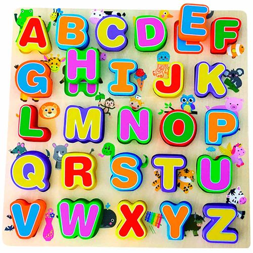 Juego didáctico encaja números y letras Wts63112 PLAZA VEA