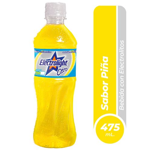 Bebida Rehidratante ELECTROLIGHT Cero de Piña Botella 475ml