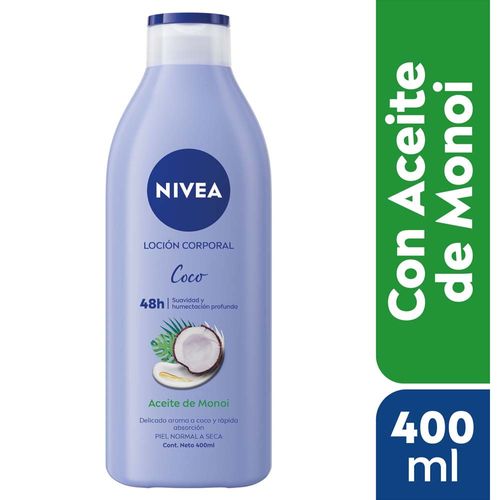 Loción Corporal NIVEA Coco Frasco 400ml