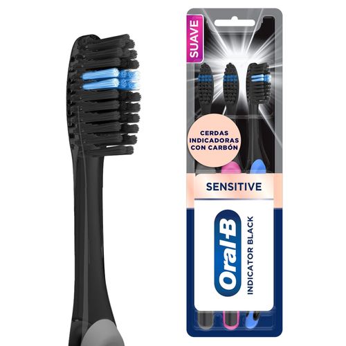 Crema Dental ORAL-B Charcoal Suave Caja 3un
