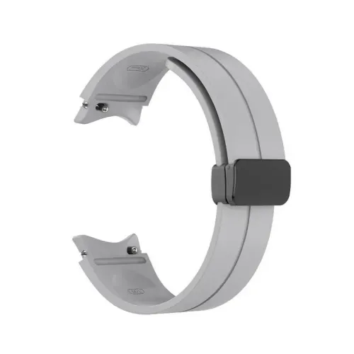 CORREA SILICONA IMANTADA PARA SAMSUNG WATCH 5 PRO (20MM) GRIS