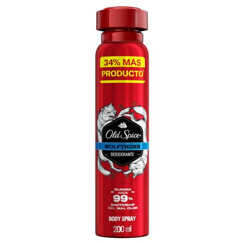 Desodorante en Aerosol para Hombre OLD SPICE Wolfthorn Frasco 129g