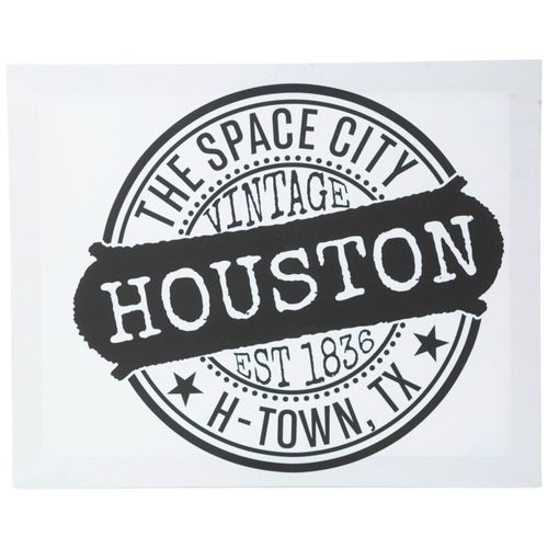 Cuadro Canva DECO HOME 40x50cm Houston Oi 2025