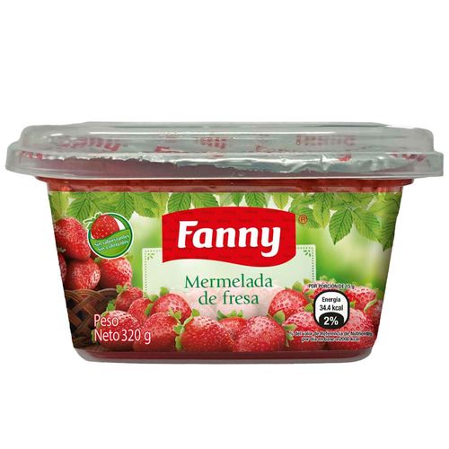 Mermelada FANNY Sabor a Fresa Pote 320g