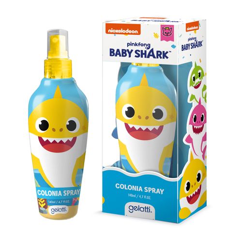 Colonia Spray GELATTI Kids BabyShark Frasco 140ml