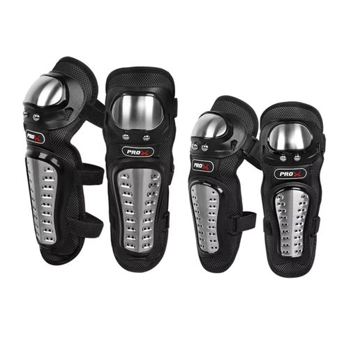 Rodillera y Codera Pro X/ Rodillera Protección para Motorizados y Ciclistas