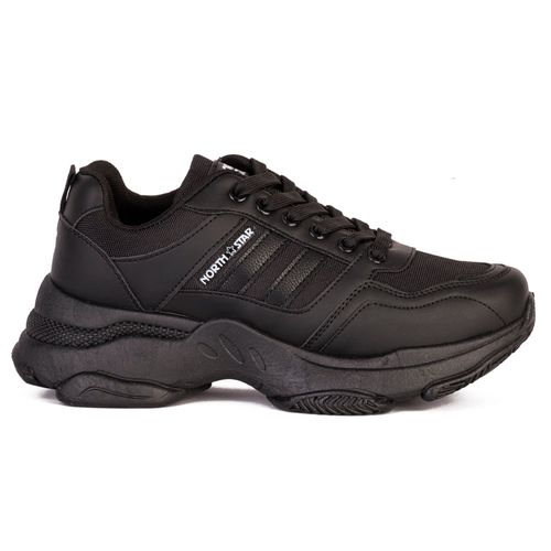 Zapatillas Urbanas North Star Mujer Aoon 6896903 Negro
