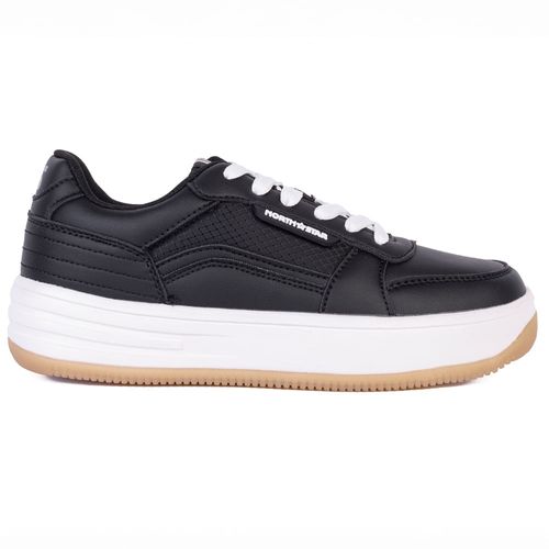 Zapatillas Urbanas North Star Mujer Gina 6816909 Negro