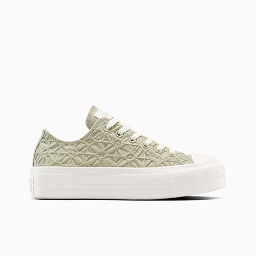 Zapatillas Urbanas Converse Mujer Ct As Lift Textured Material A13524C Verde