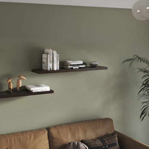 Repisa Flotante Wall 3.8 X 120 X 25 - Habano