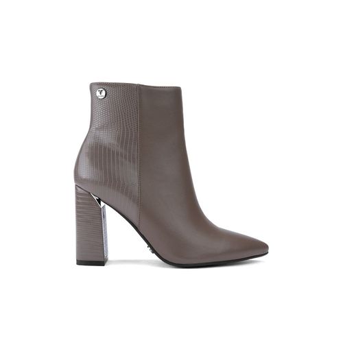Botines Via Uno Mujer Bk76-H651 Kakhi