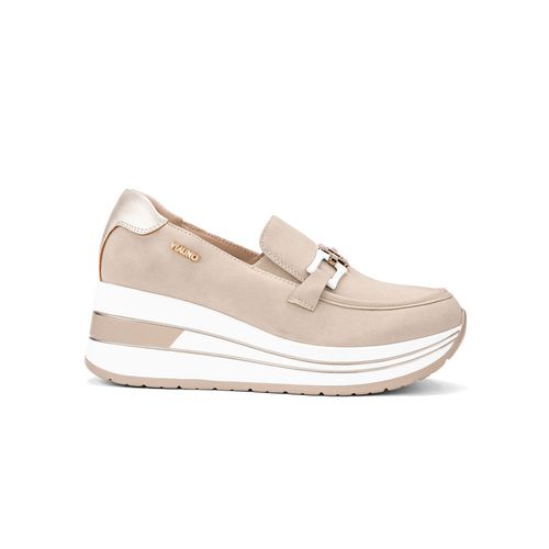 Zapatos Casuales Via Uno Mujer H2312-3 Beige