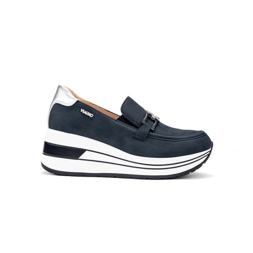 Zapatos Casuales Via Uno Mujer H2312-3 Azul