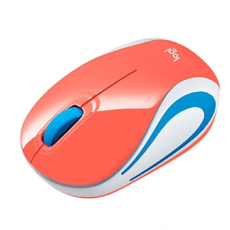 MOUSE-LOGITECH-M187-INALAMBRICO-MINI-ULTRAPORTATIL---CORAL