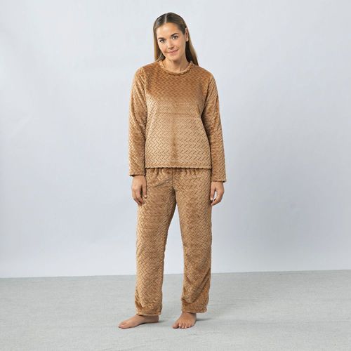 Pijama Mujer Espiga Zafin Coral