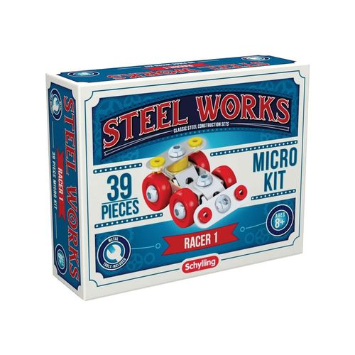Set De Construcción Schylling Micro Figura De Acero