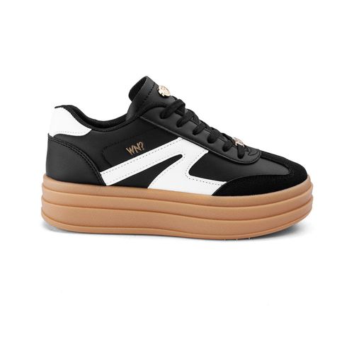 Zapatillas Urbanas Time Chopper Mujer Ss-6108 Negro