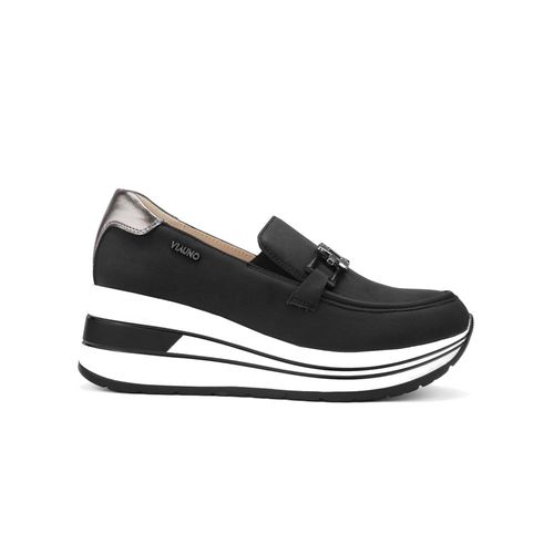 Zapatos Casuales Via Uno Mujer H2312-3 Negro