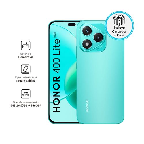 Celular Honor 400 Lite 12GB RAM 256GB Marrs Green