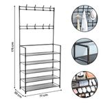 Perchero-Organizador-Multifuncional-con-Zapatera-5-Niveles-Aleatorio