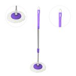 Balde-Escurridor-Automatico-Trapeador-3-Mopas-Dispensador-Morado