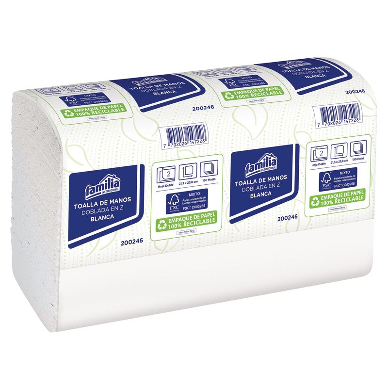 Papel-Toalla-Interfoliada-Hoja-Doble-Tork-Xpress®-24-paq-x-150-hojas