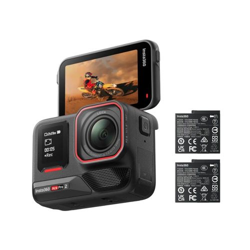 Cámara de acción Insta360 Ace Pro 2 Dual Battery Bundle
