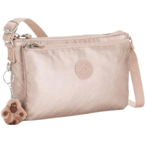 Crossbody o Cartera Bandolera Kipling Mikaela - Quartz Metallic