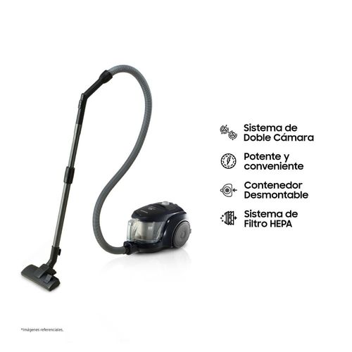 Aspiradora Samsung Ciclónica 2000W VCC4580V3K/XZS Negro