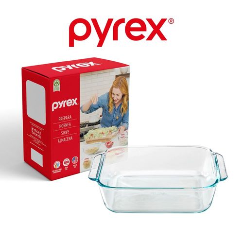 Fuente Cuadrada Pyrex 1.4LT
