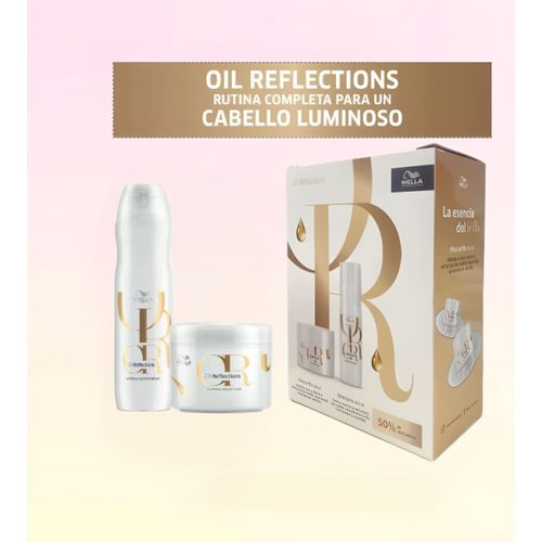 Wella Pack oil reflections para cabello luminoso